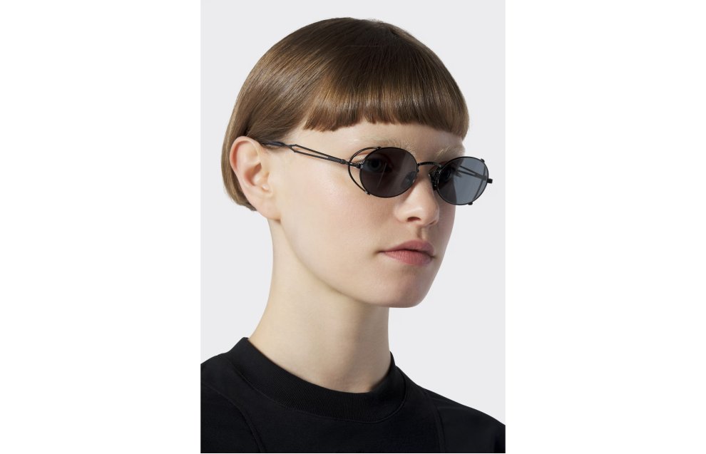 サングラス JeanPaul GAULTIER FW25 LUNETTE ARCEAU (2318ULU003X03292 92) JEAN PAUL GAULTIER Arceau oval-frame metal sunglasses | NET